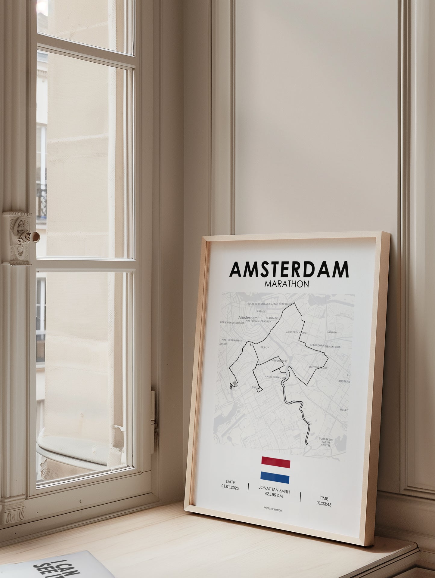 Marathon Amsterdam Poster