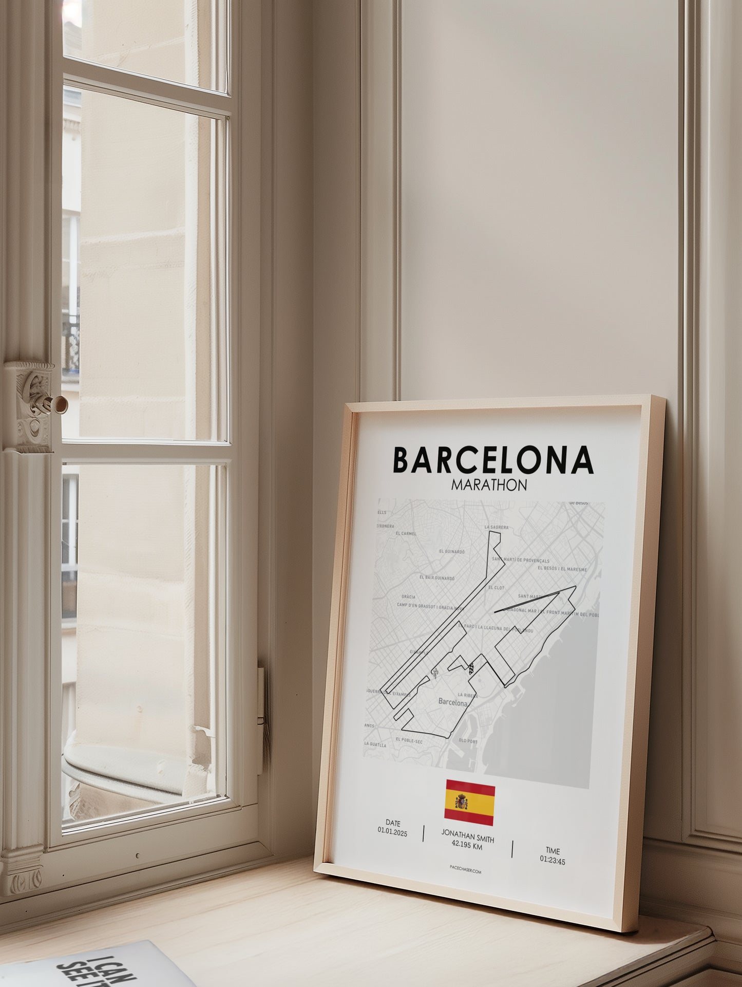 Marathon Barcelona Poster