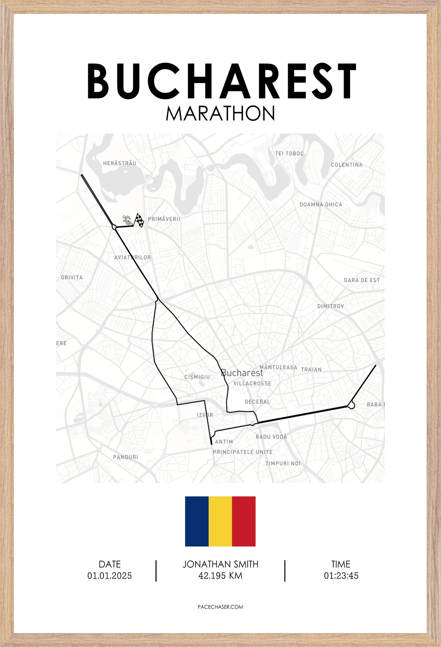 Marathon Bucharest Poster