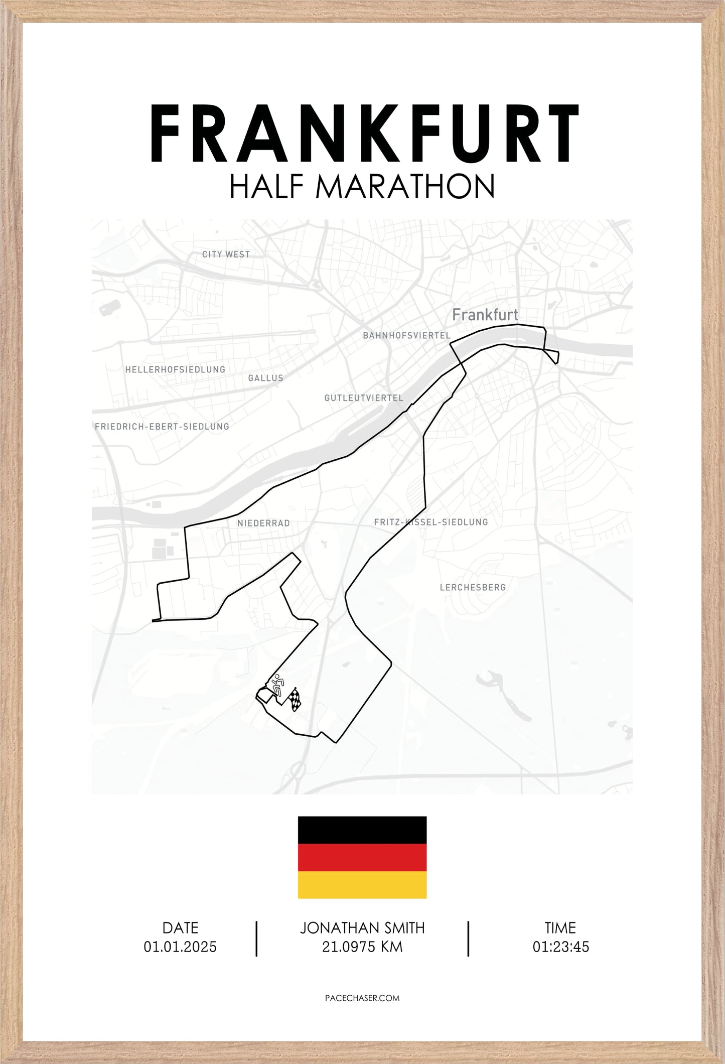 Frankfurt Half Marathon Poster