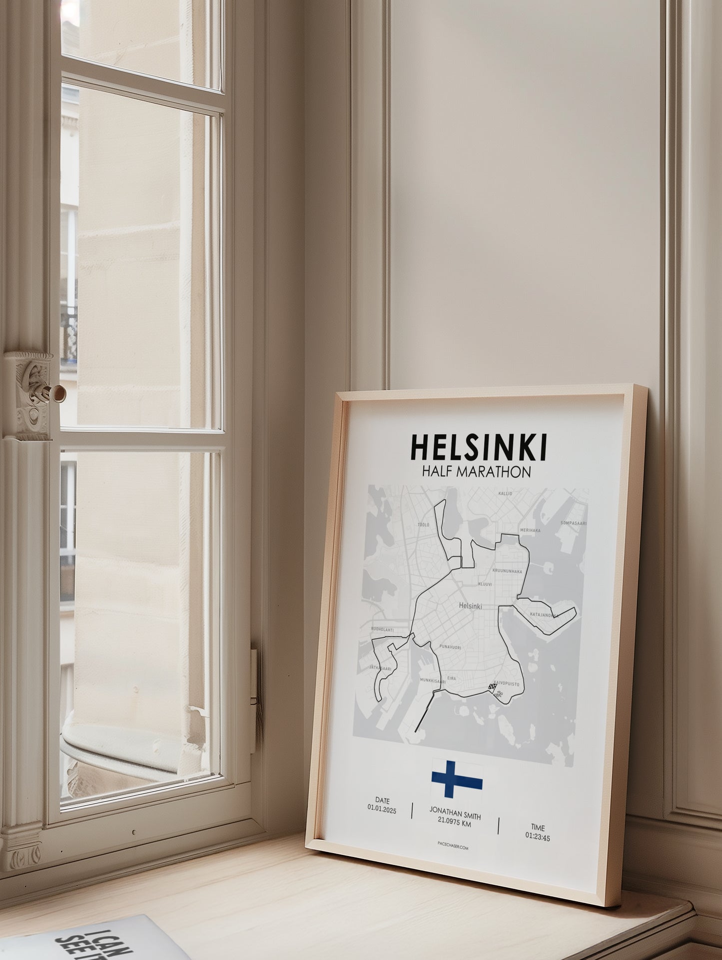 Halbmarathon Helsinki Poster