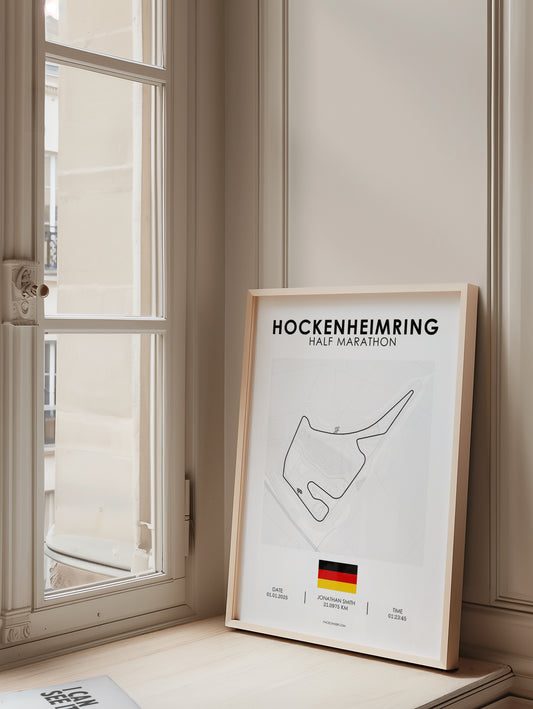 Halbmarathon Hockenheimring Poster (2025)