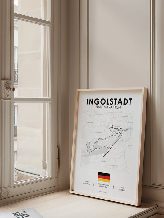 Halbmarathon Ingolstadt Poster