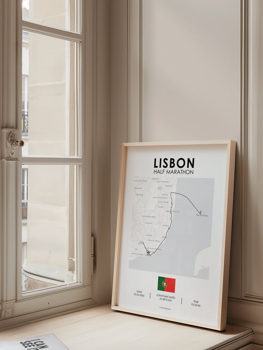 EDP Halbmarathon Lissabon Poster