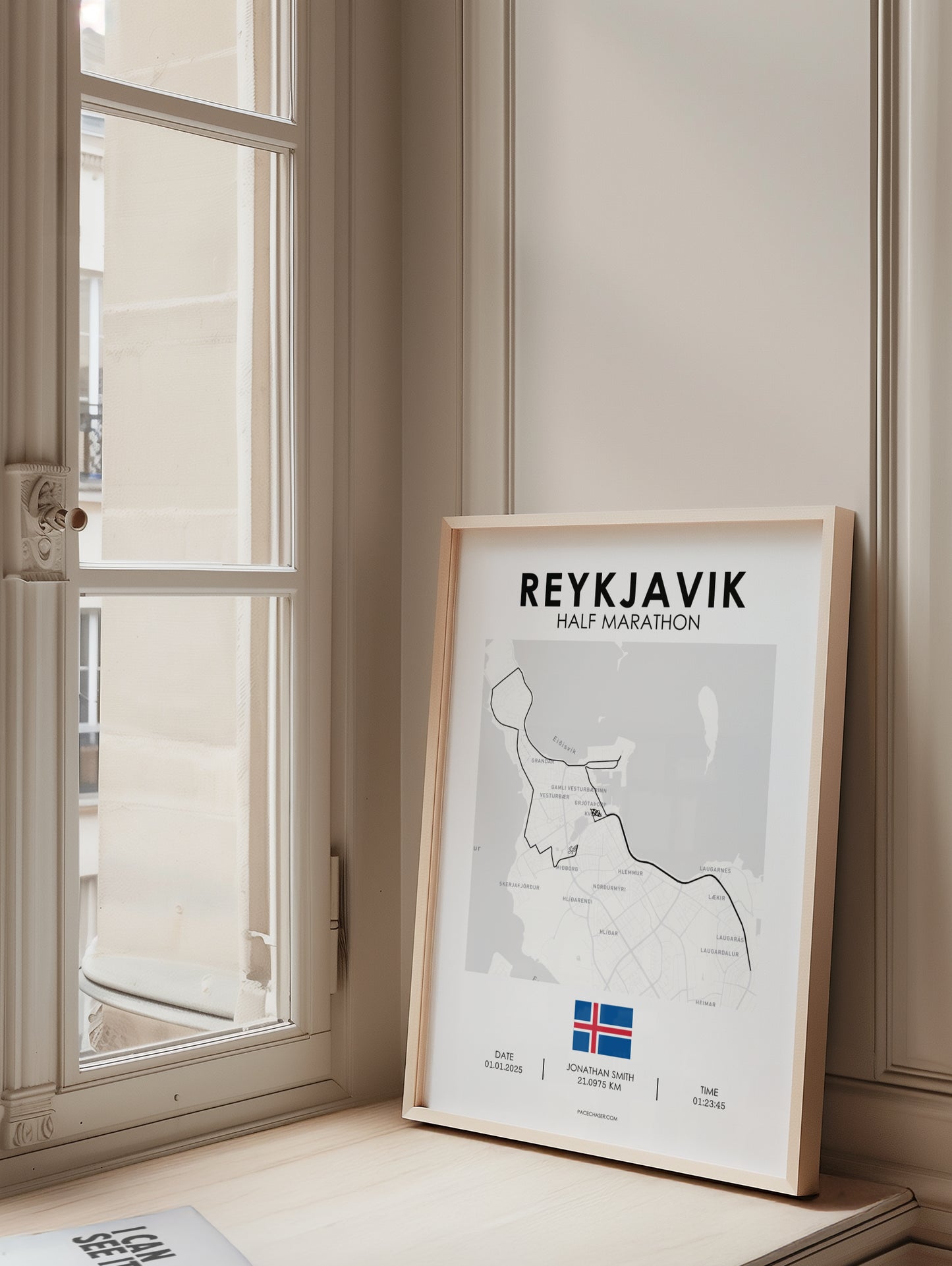 Halbmarathon Reykjavik Poster