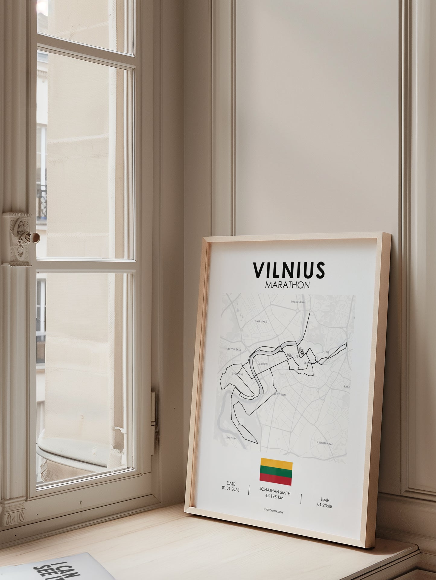 Marathon Vilnius Poster