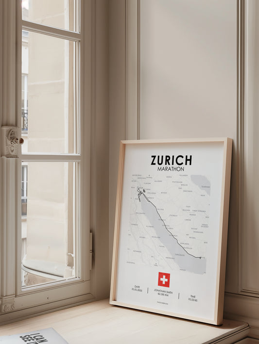 Marathon Zürich Poster