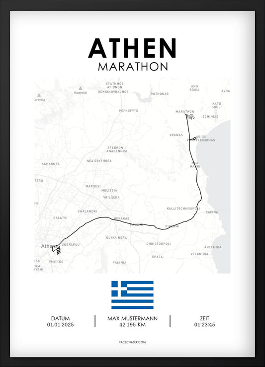 Marathon Athen Poster