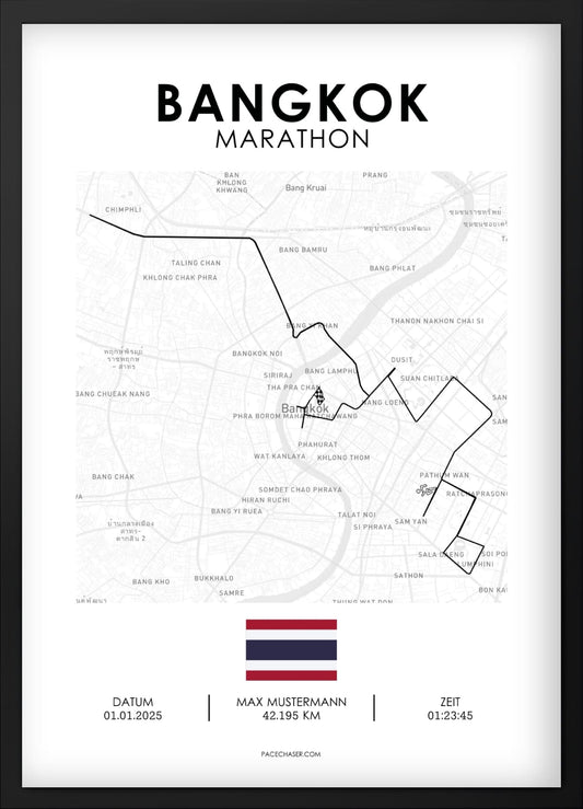 Marathon Bangkok Poster (ab 2024)