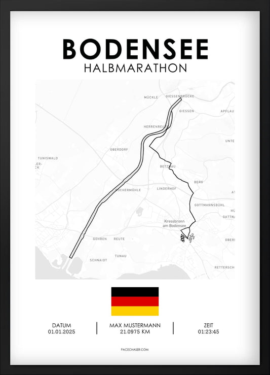 Bodensee (Kressbronn) Laufposter