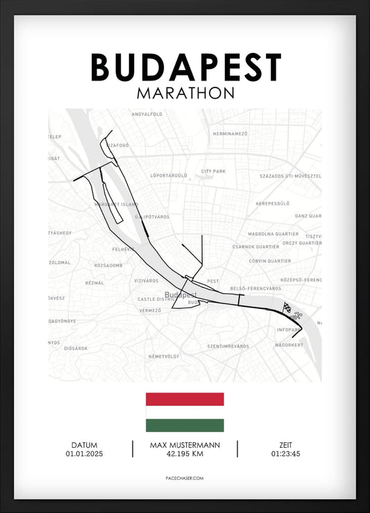 Marathon Budapest Poster