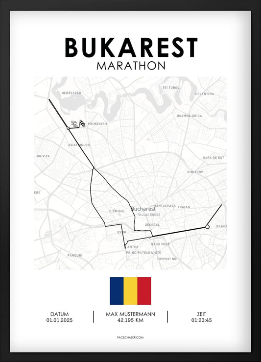 Marathon Bukarest Poster