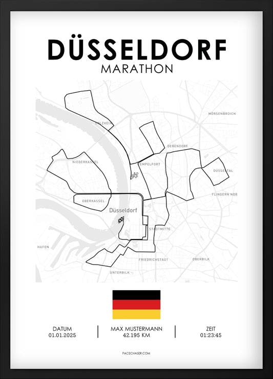Marathon Düsseldorf Poster (ab 2026)
