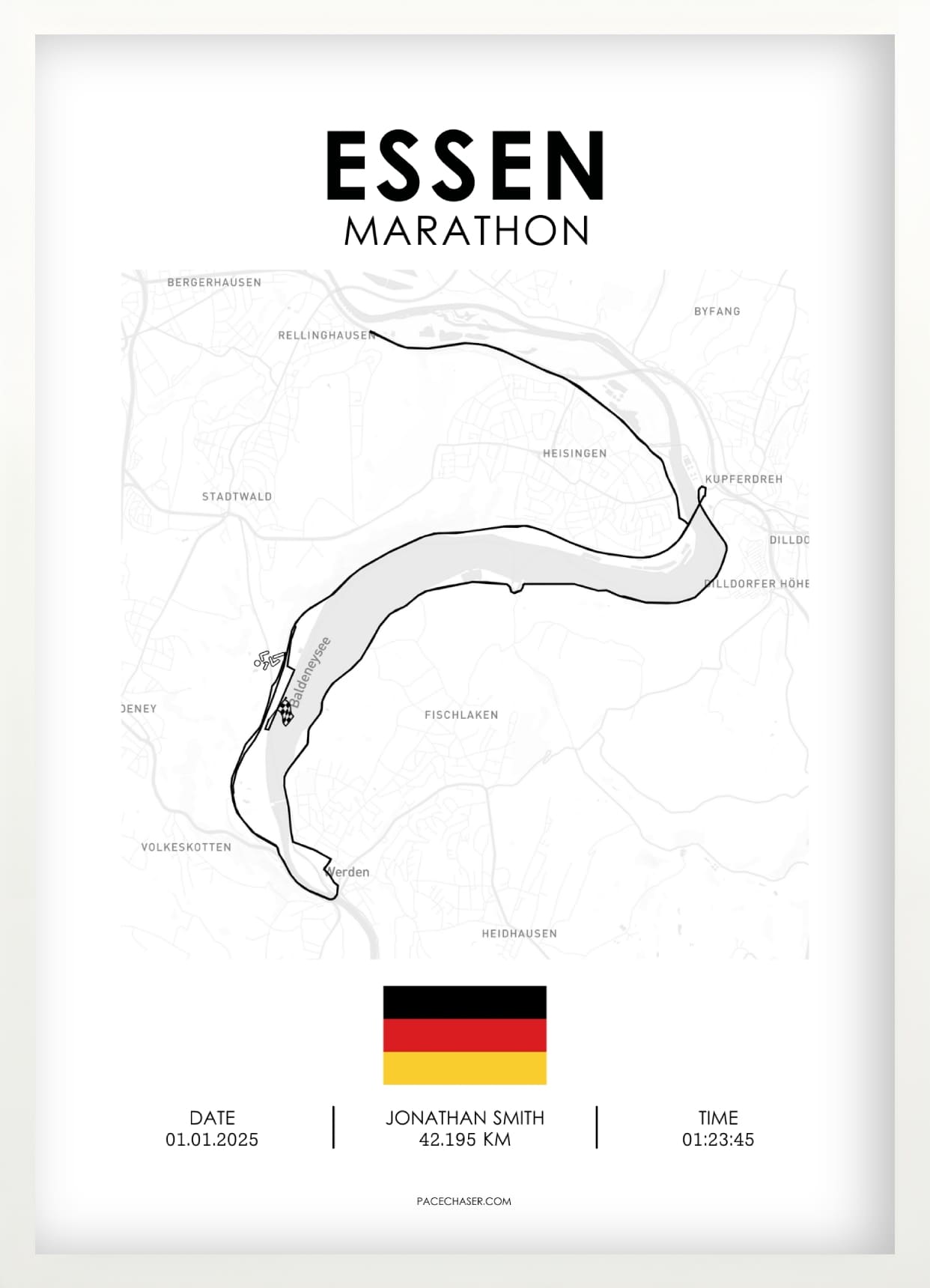 Marathon Essen Poster