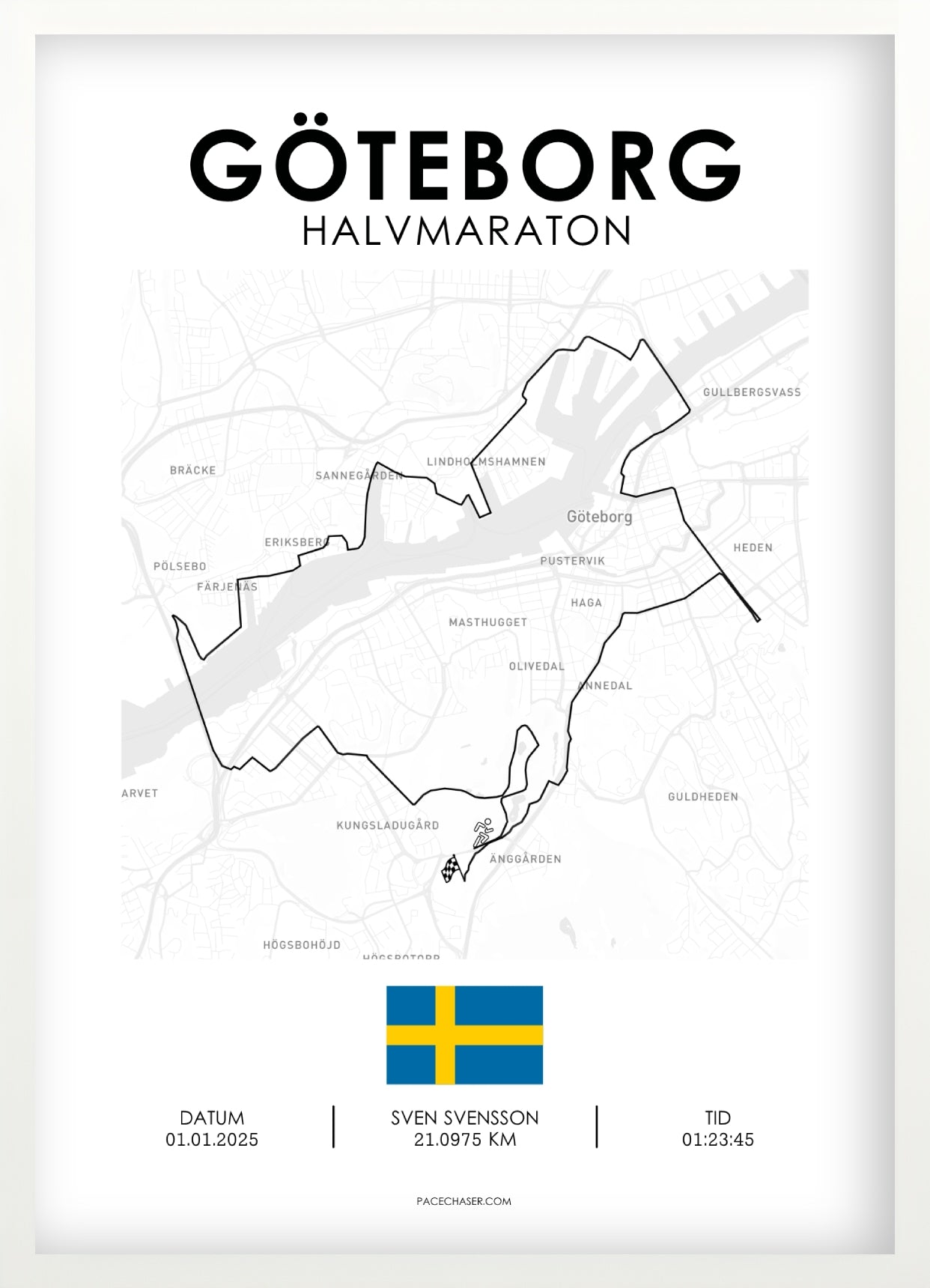 Göteborg Half Marathon Poster