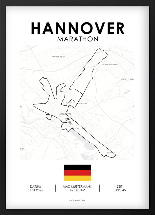 Marathon Hannover Poster