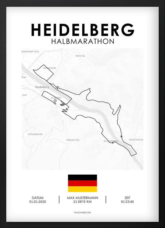 Heidelberg Half Marathon Poster