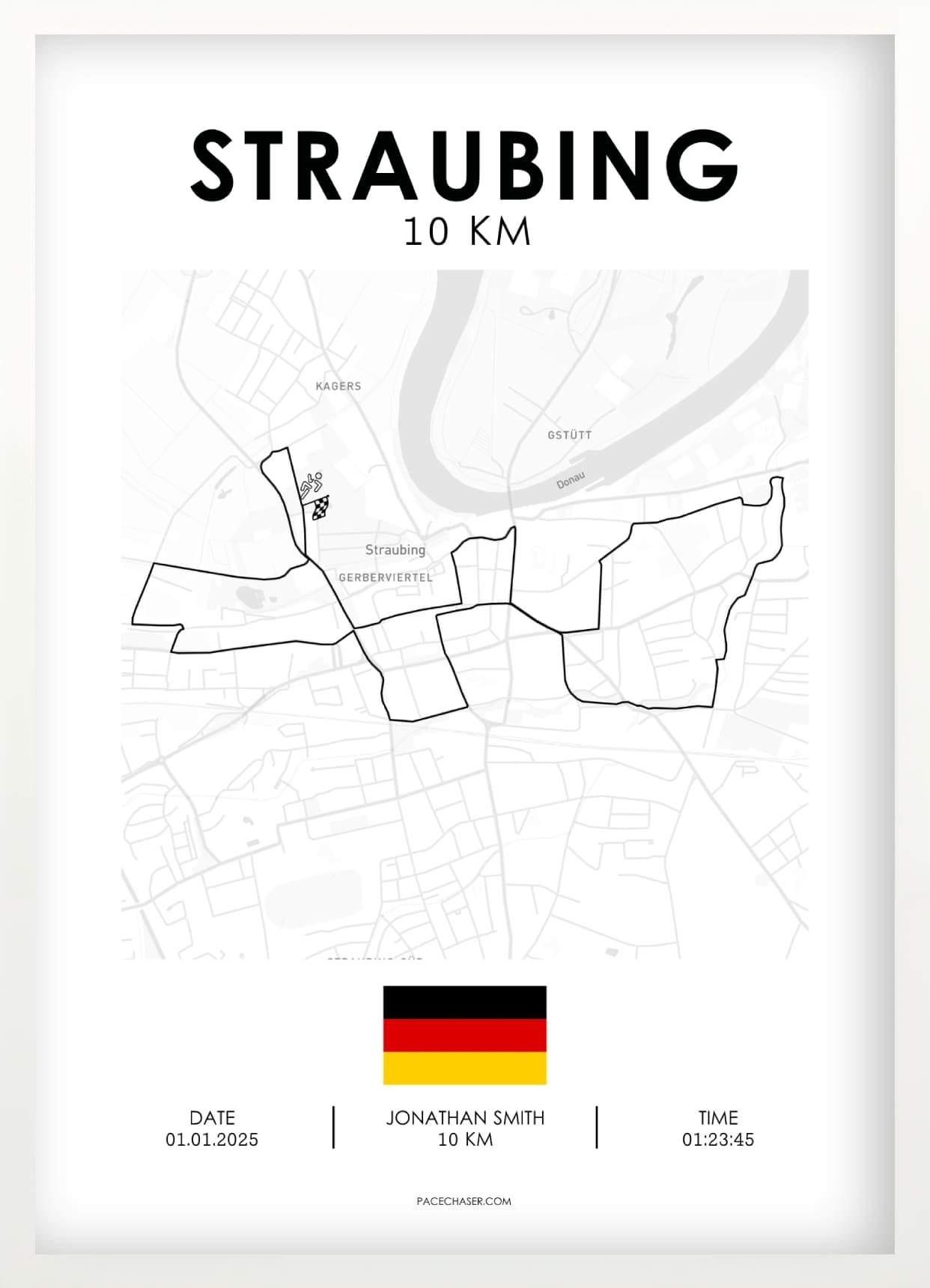 Straubing / Herzogstadtlauf Poster