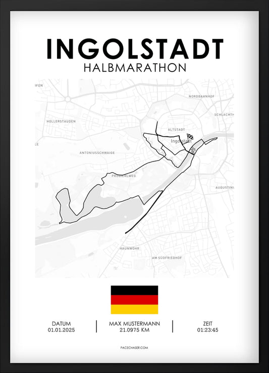 Halbmarathon Ingolstadt Poster