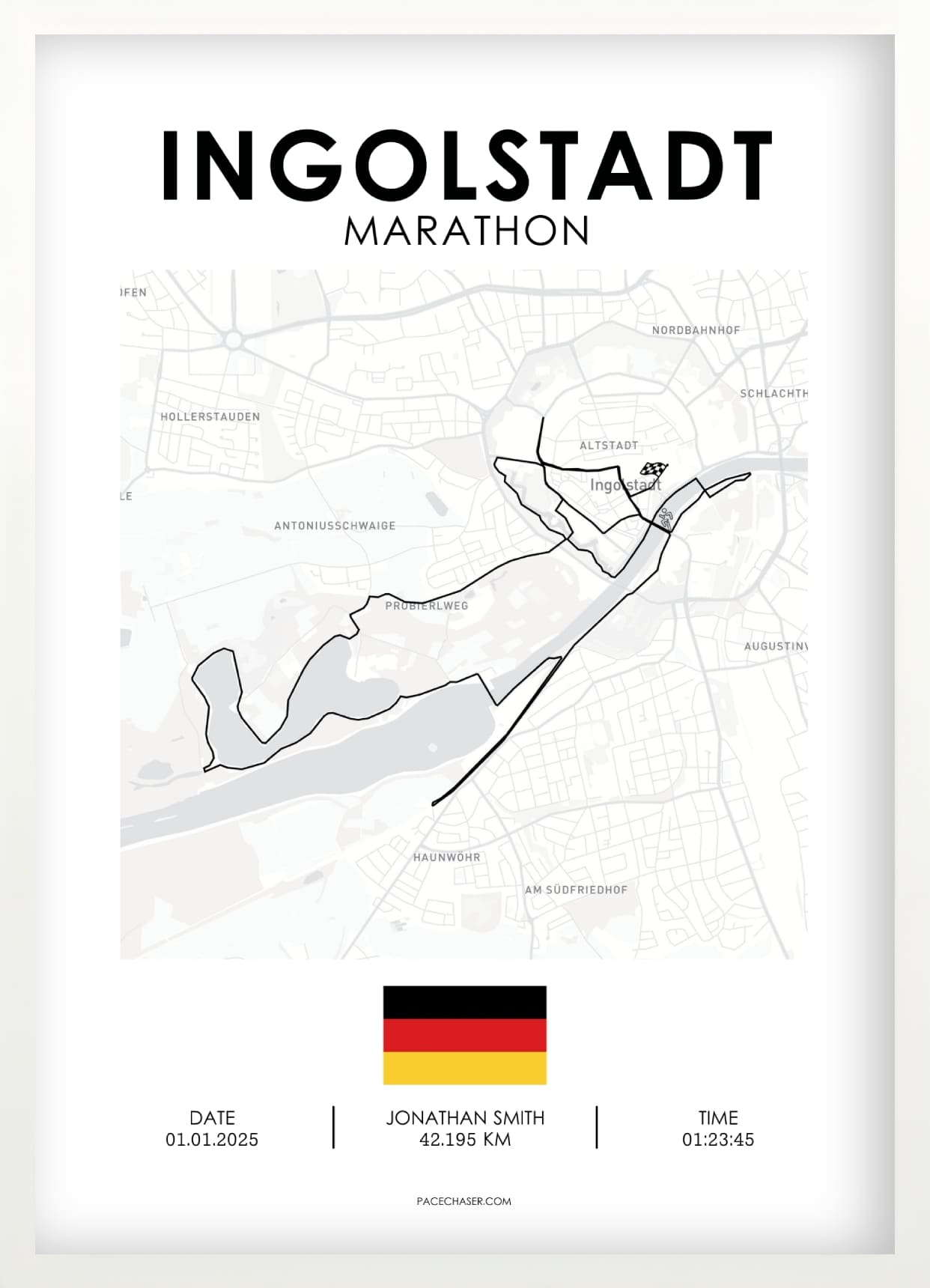 Marathon Ingolstadt Poster