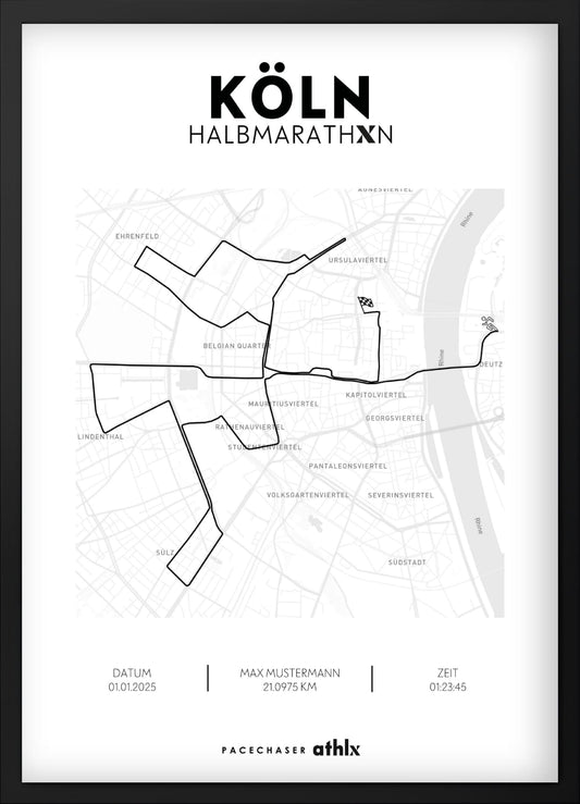 Marathon Köln Athlx Edition Poster