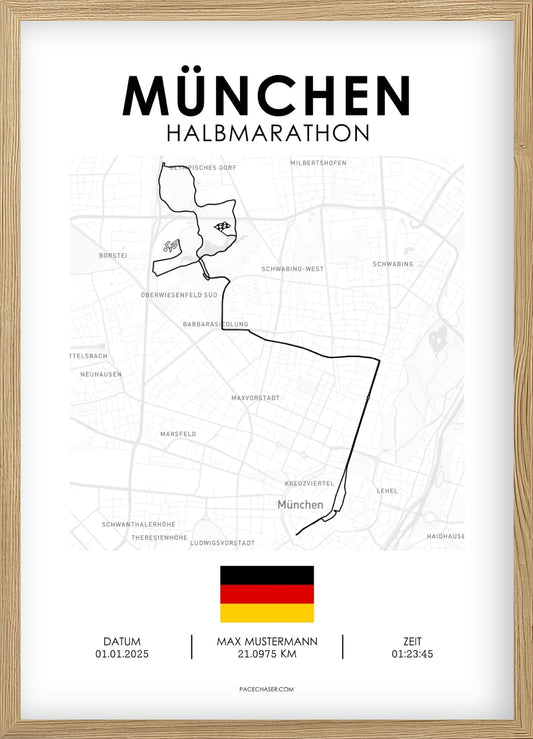 Halbmarathon München Poster