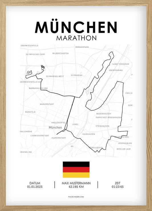 Marathon München Poster