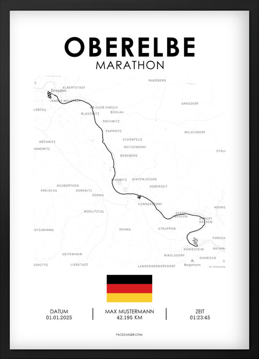 Maraton Oberelbe plakat