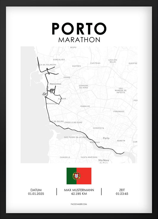 Marathon Porto Poster