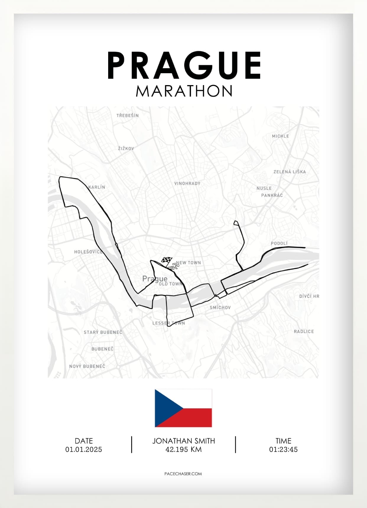 Marathon Prag Poster