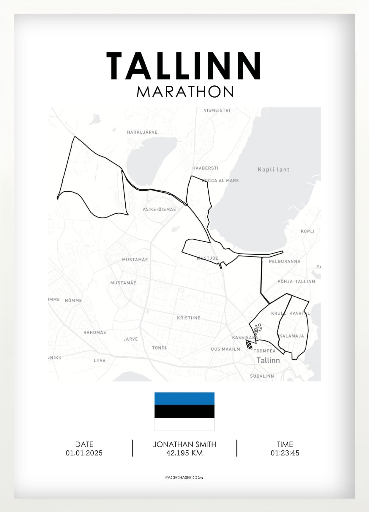 Marathon Tallinn Poster