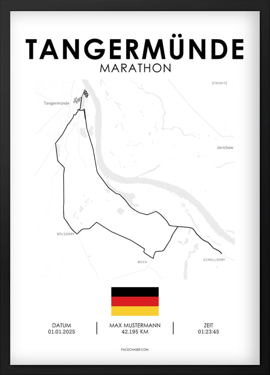 Marathon Tangermünde Plakat