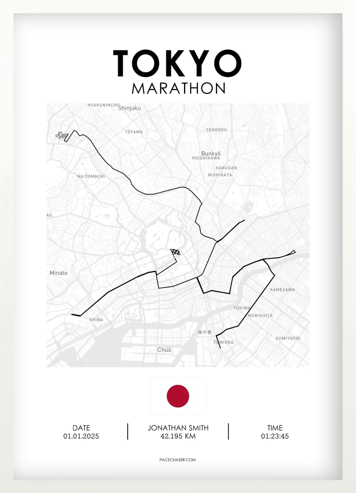 Marathon Tokio Poster