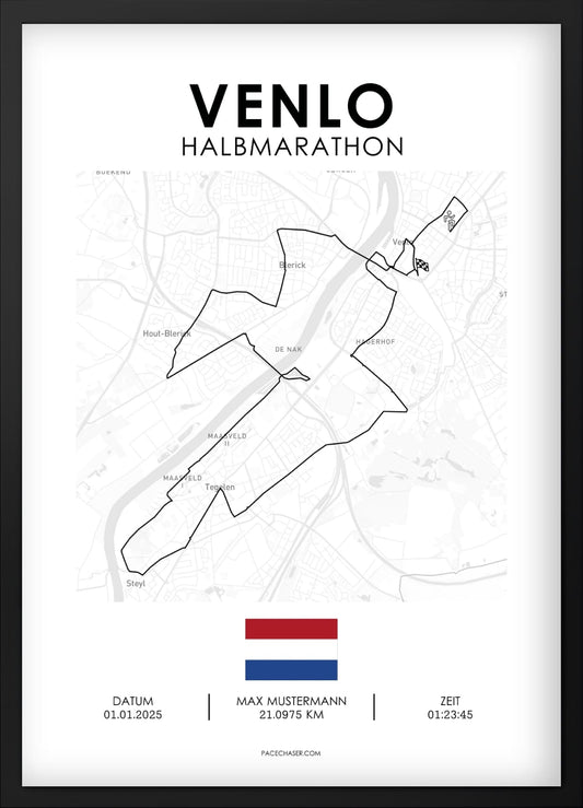 Halbmarathon Venlo Poster
