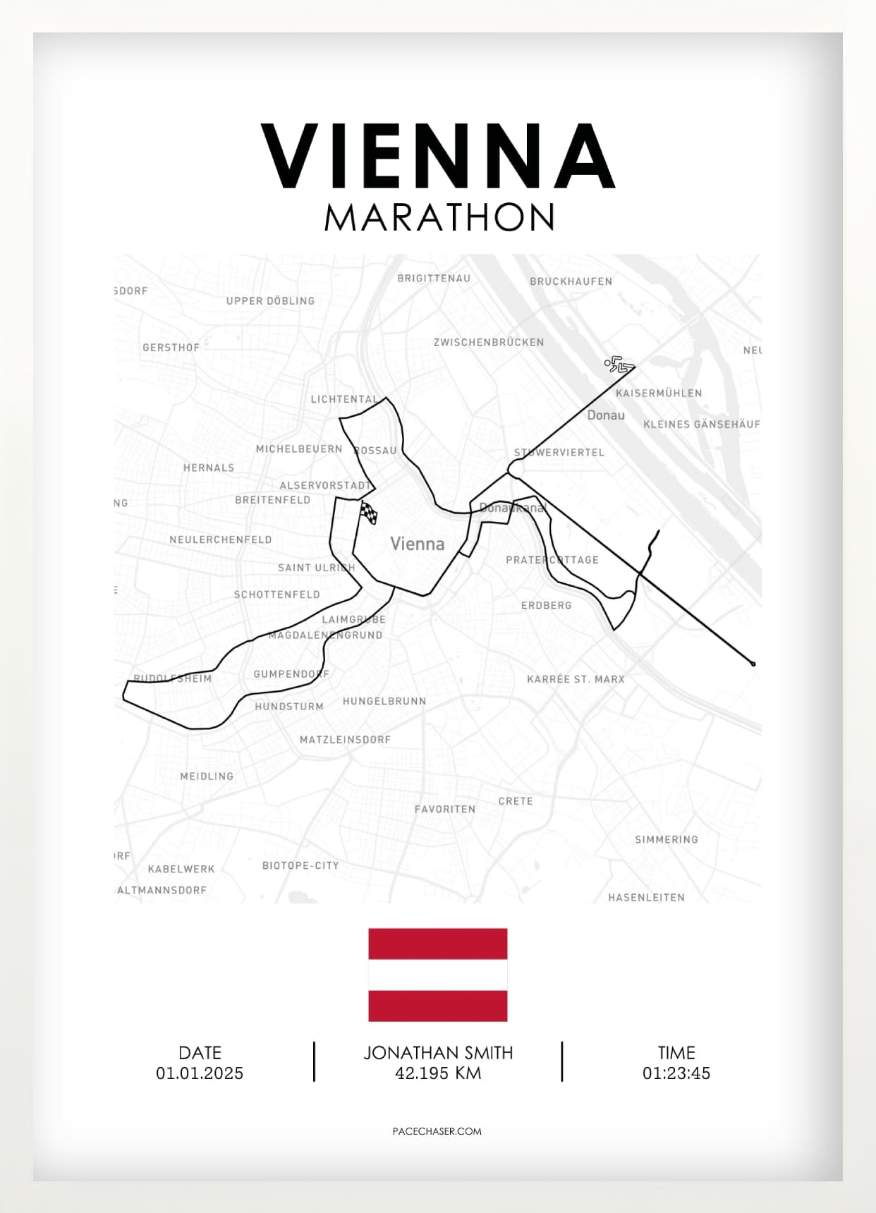 Marathon Wien Poster