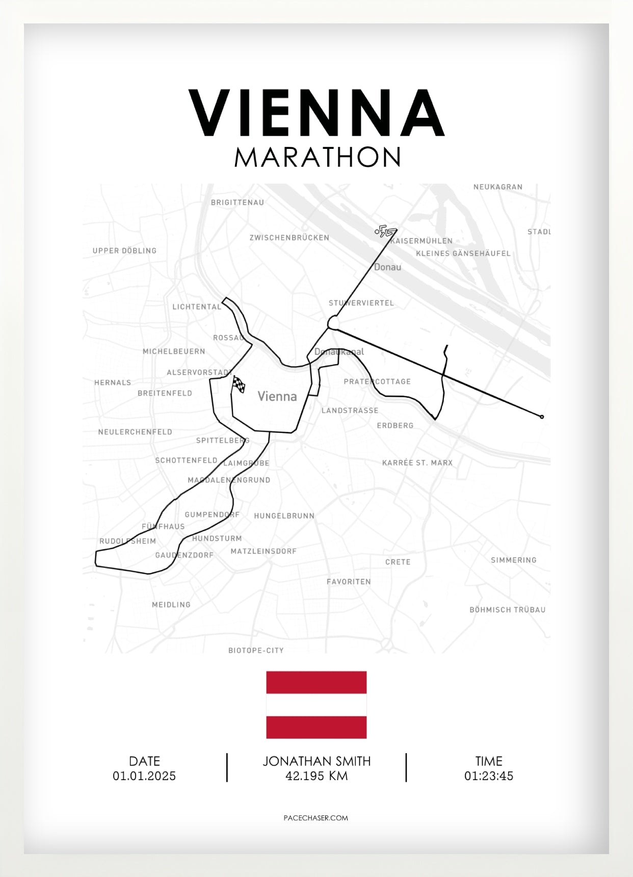 Vienna Marathon Poster
