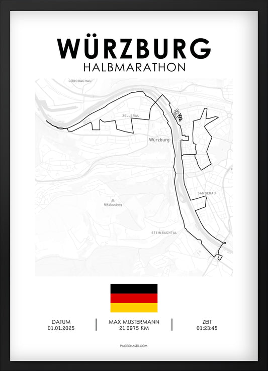 Würzburg Half Marathon Poster