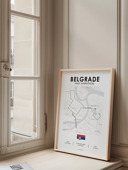 Belgrade Half Marathon Poster