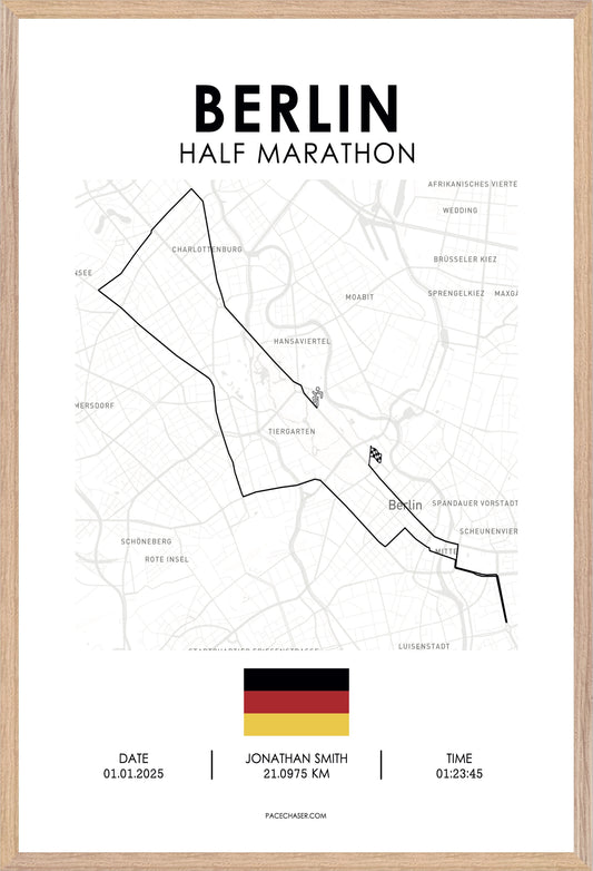 Superhalfs Half Marathon Berlin Poster