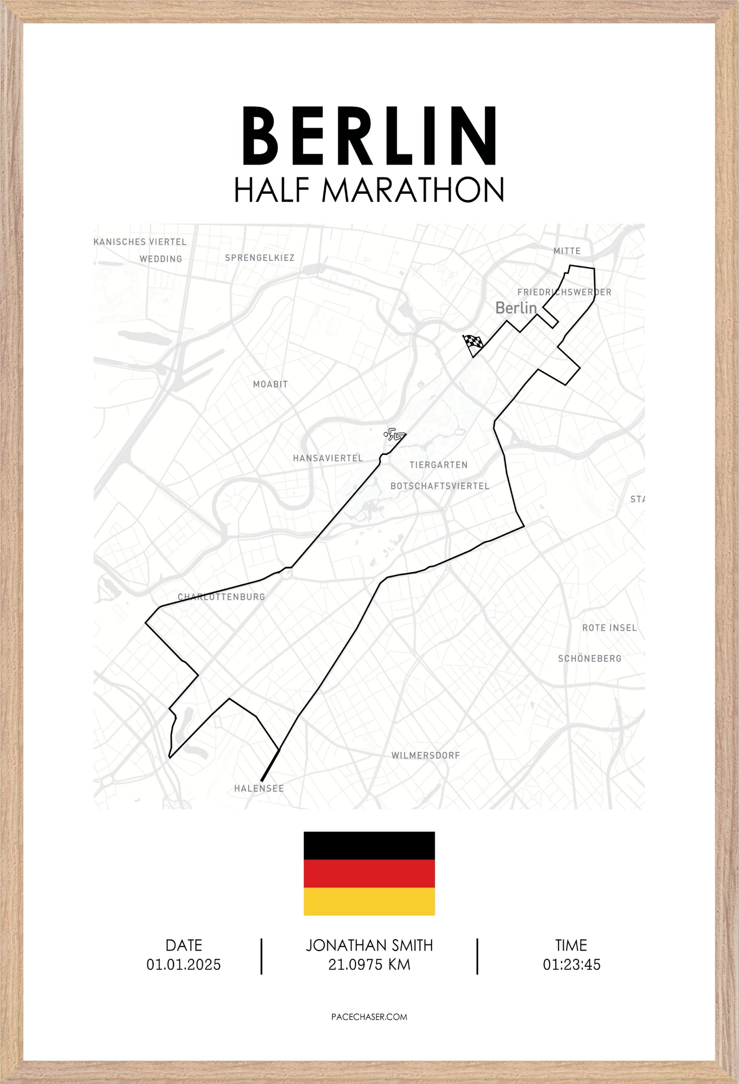 Superhalfs Halbmarathon Berlin Poster X