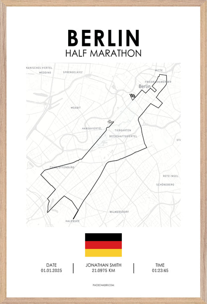 Superhalfs Halbmarathon Berlin Poster X