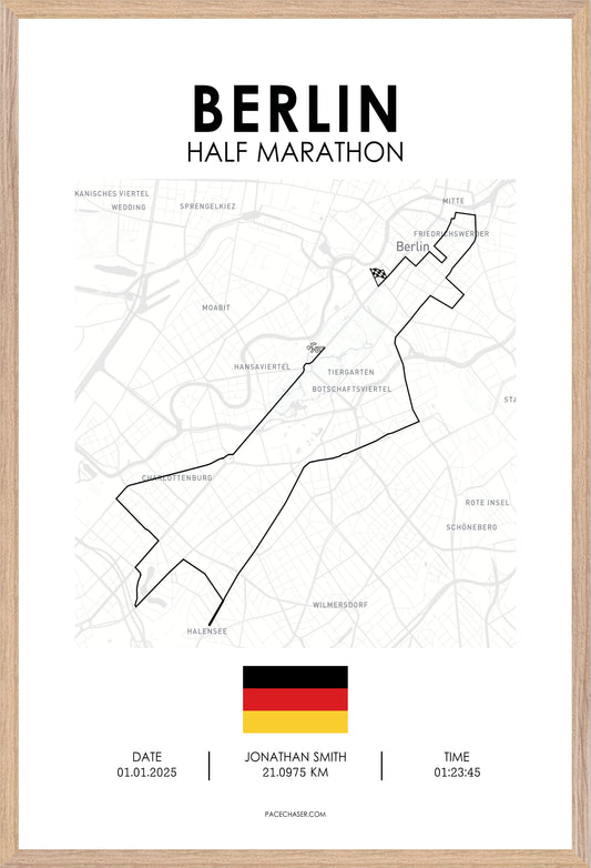 Superhalfs Halbmarathon Berlin Poster X