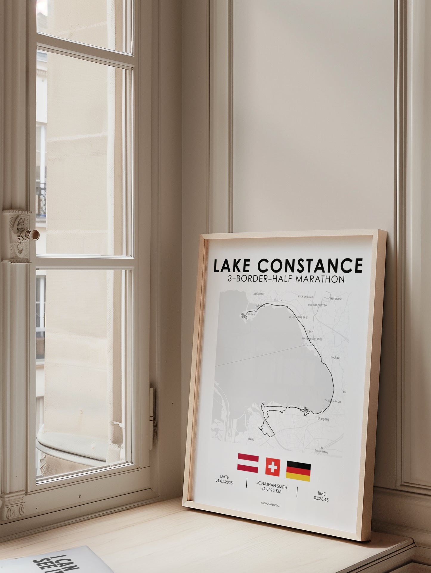 3-Länder-Halbmarathon Bodensee Poster (2025)