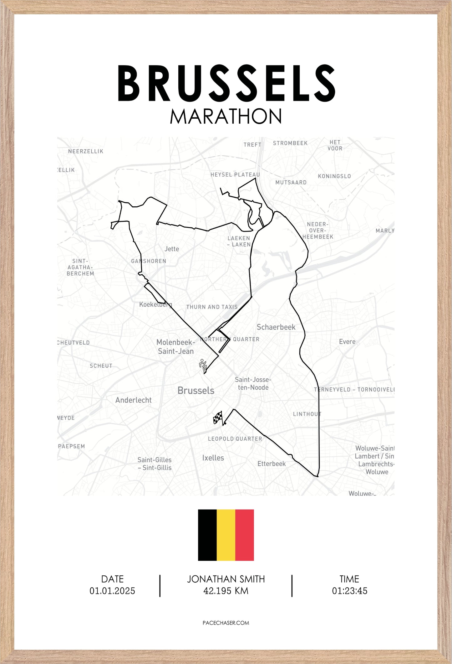 Brussels Marathon Poster