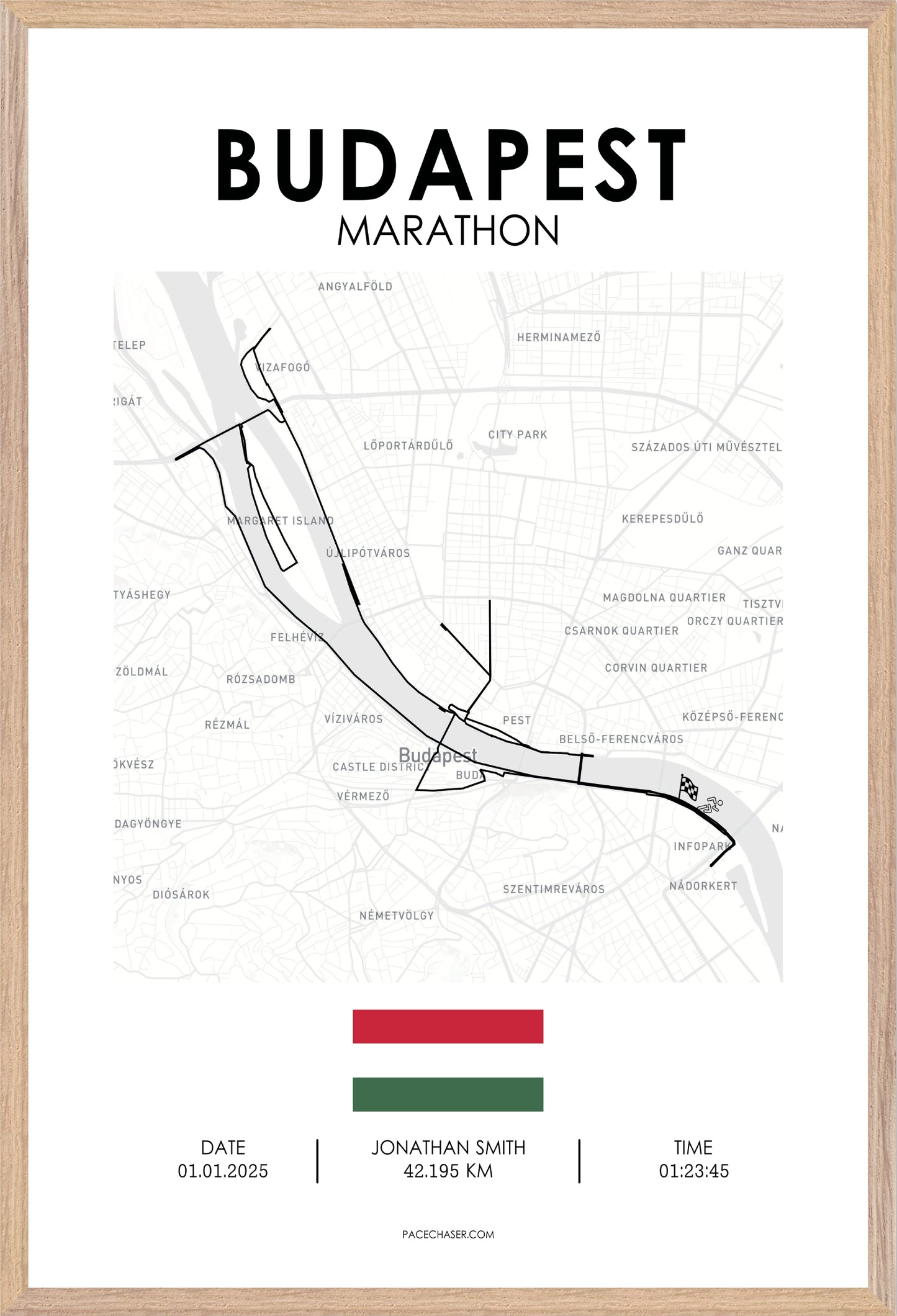 Budapest Marathon Poster
