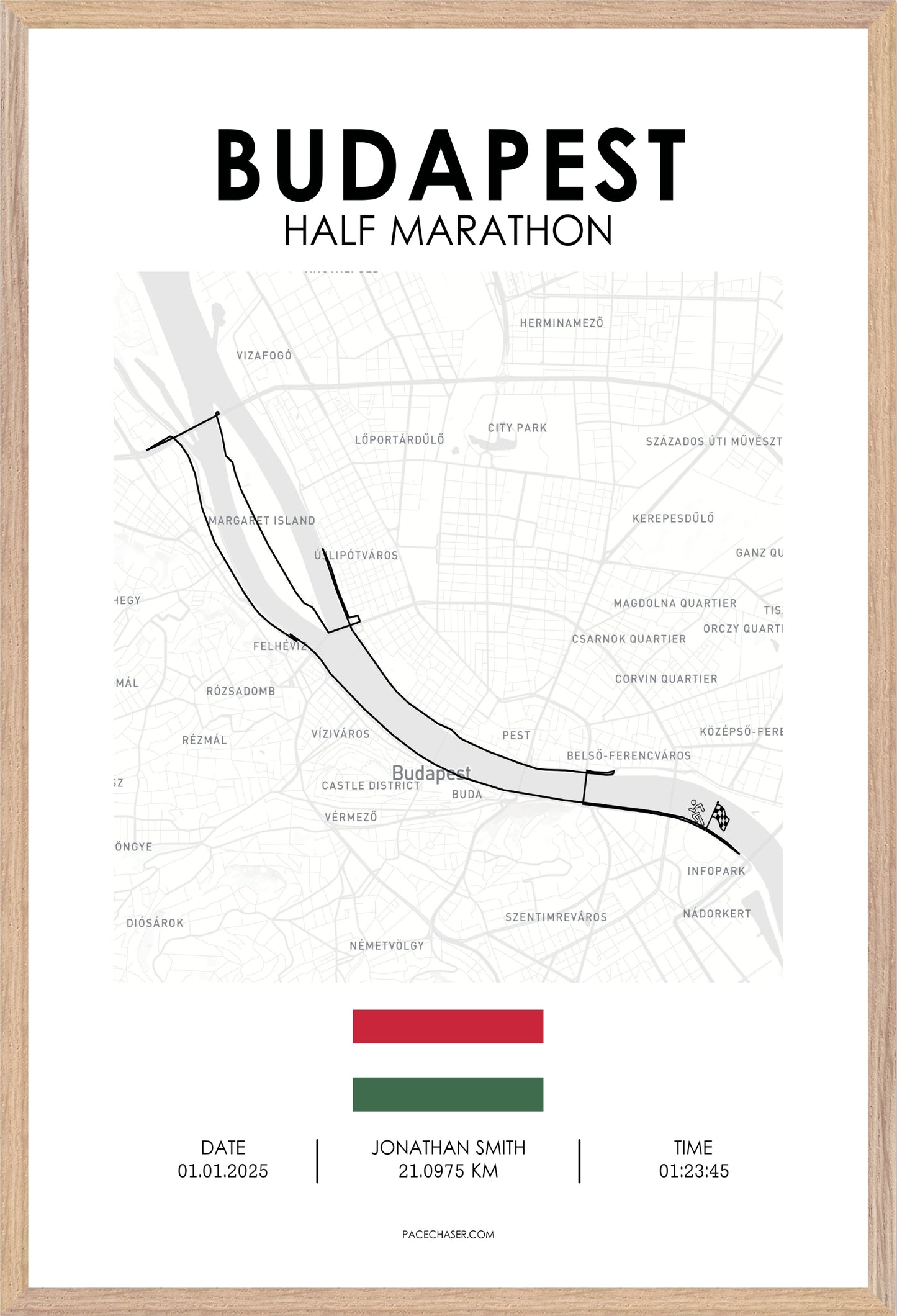 Budapest Half Marathon Poster