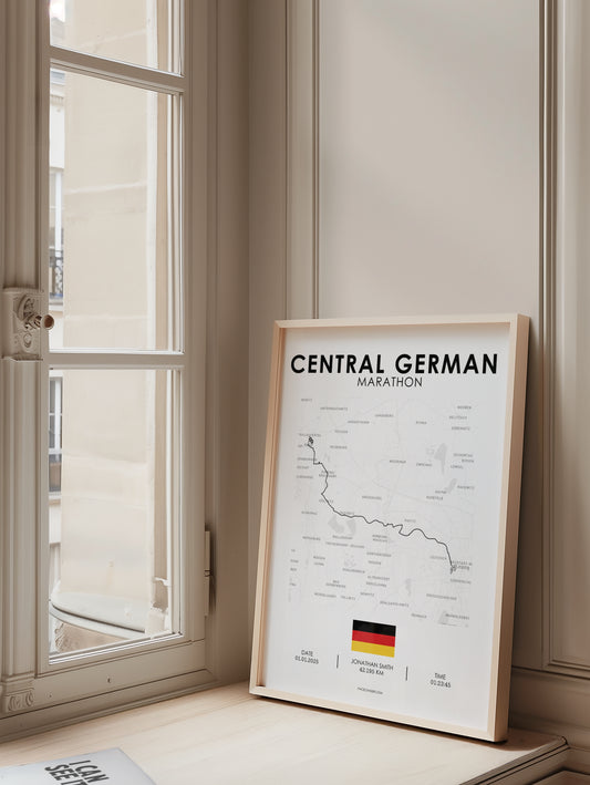 Mitteldeutscher Marathon Poster (2025)