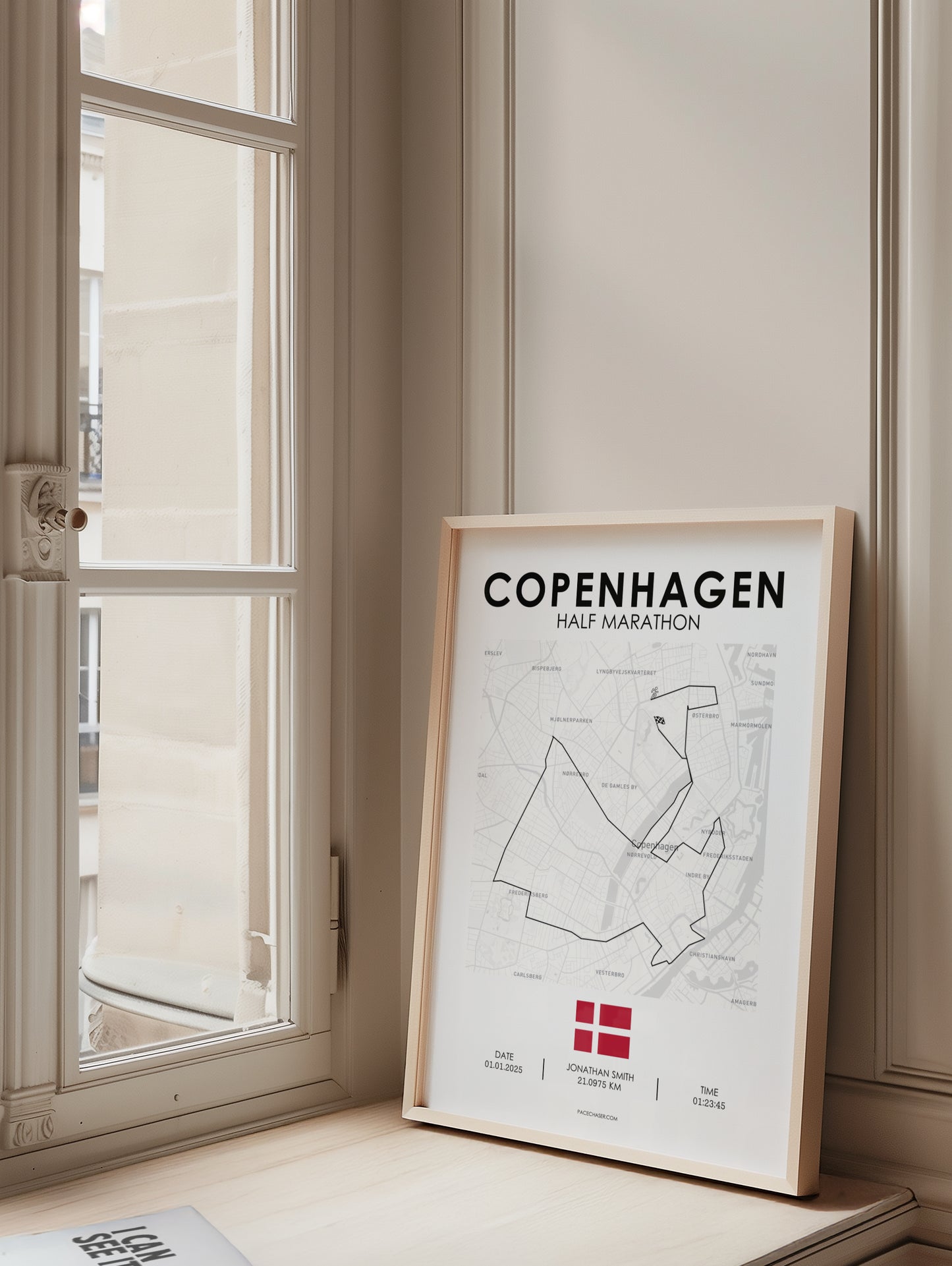 Superhalfs Copenhagen Half Marathon Poster