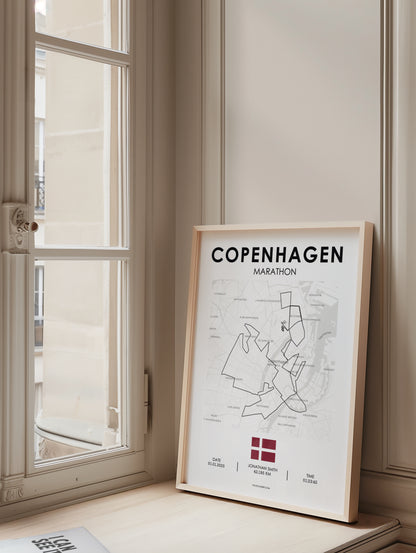 Marathon Kopenhagen Poster (2025)