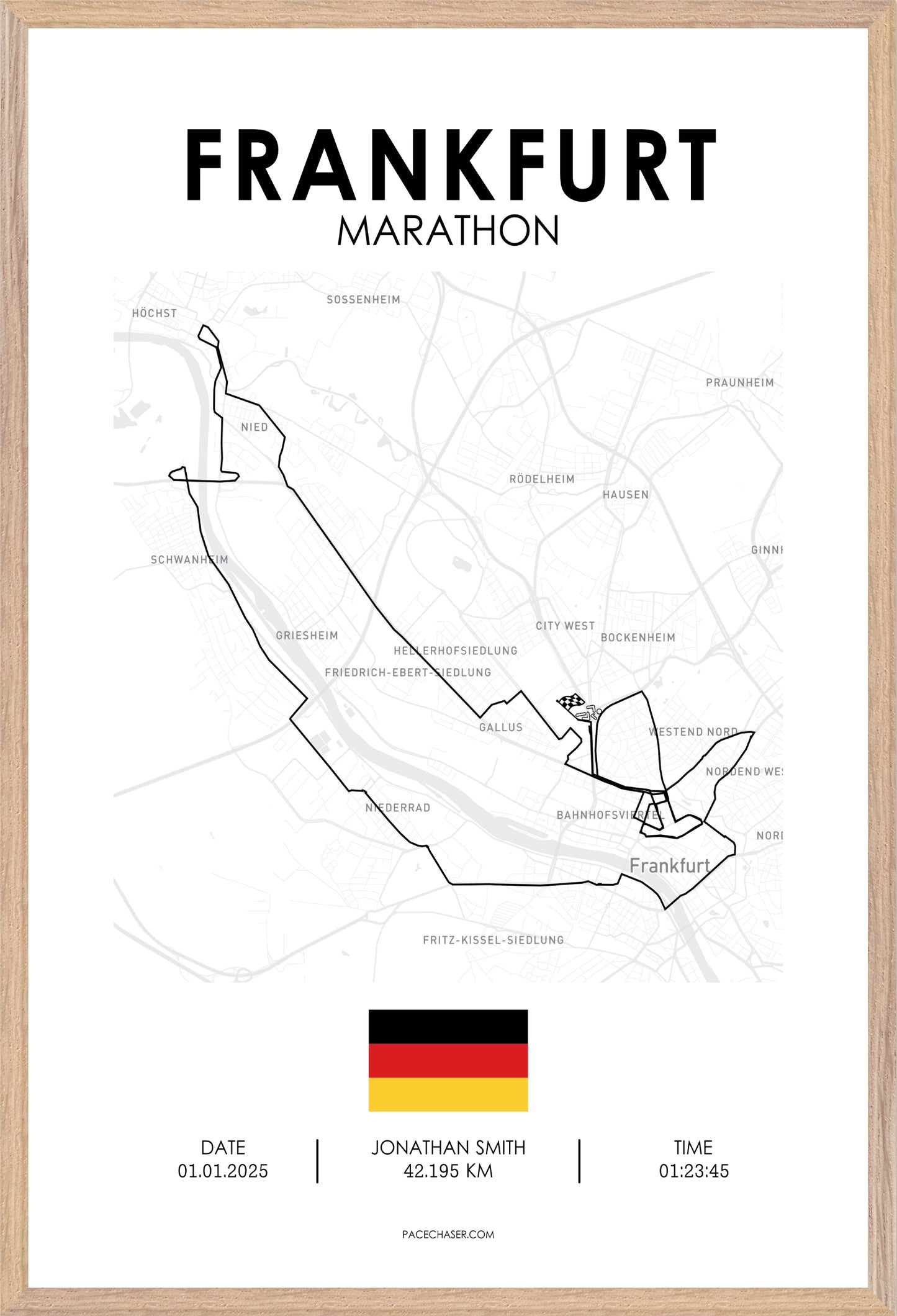 Frankfurt Marathon Poster